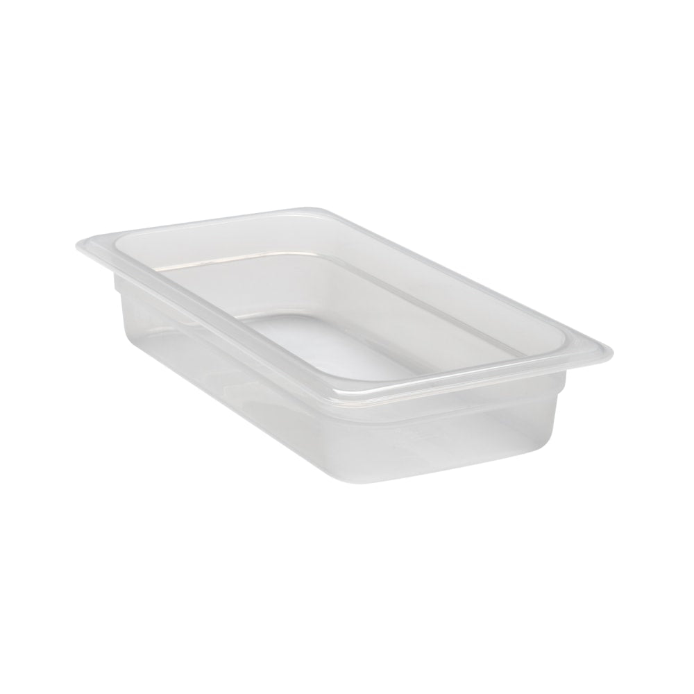 Cambro Translucent GN 1/3 Food Pans, 2-1/2inH x 6-15/16inW x 12-3/4inD, Pack Of 6 Containers