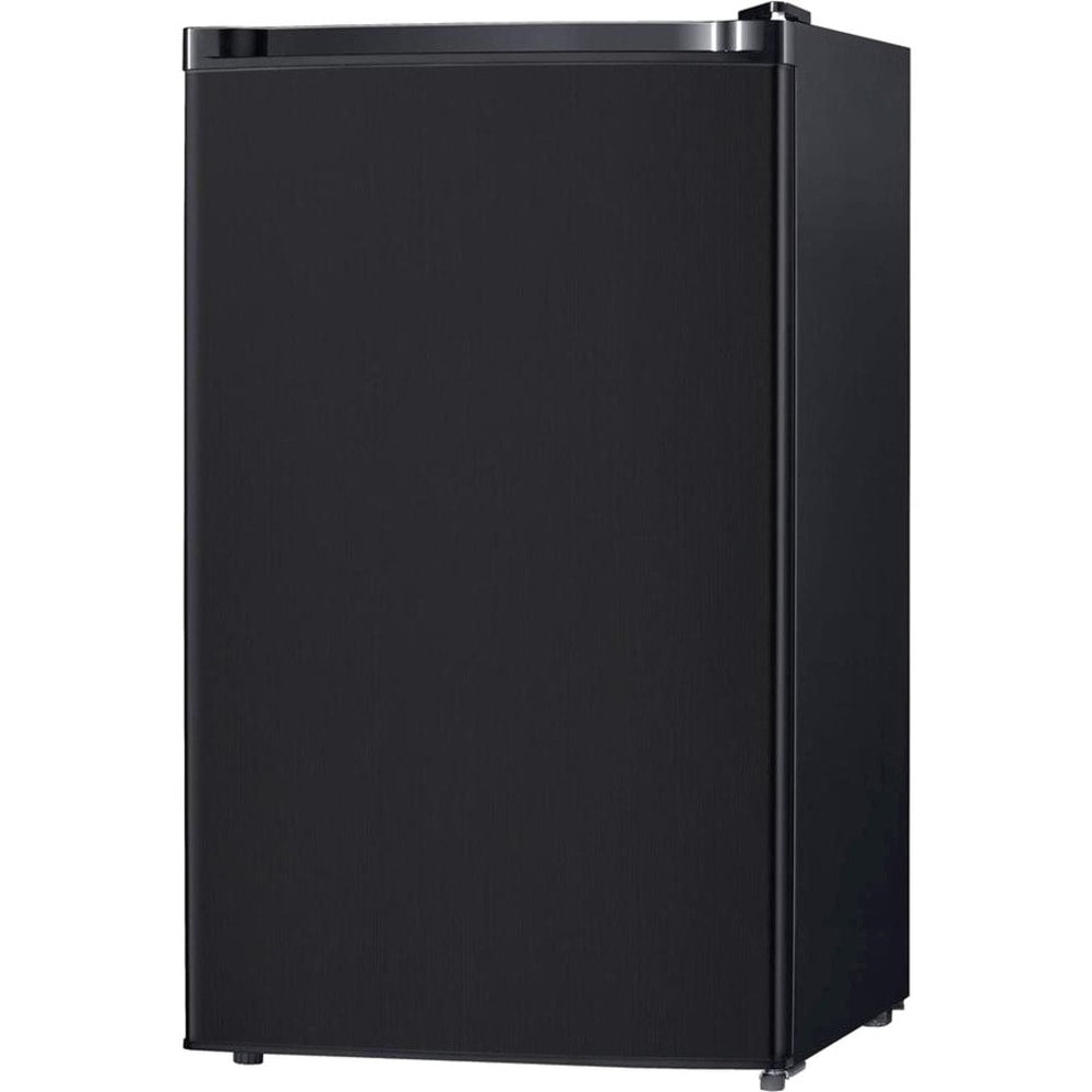 Keystone KSTRC44CB Refrigerator/Freezer - 4.40 ft³ - Manual Defrost - Reversible - 4.40 ft³ Net Refrigerator Capacity - 0.36 ft³ Net Freezer Capacity - 72 W - 226 kWh per Year - Black