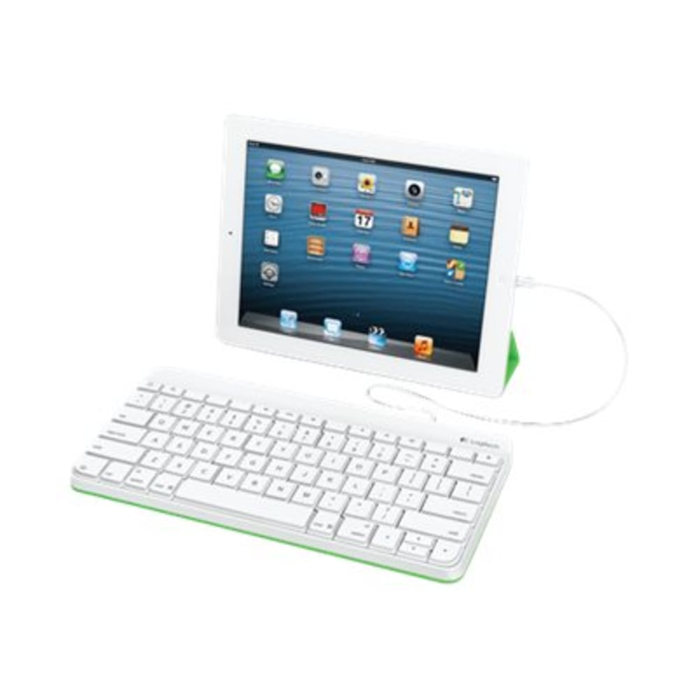 Logitech Wired Keyboard for iPad - Lightning Connector - Keyboard - English