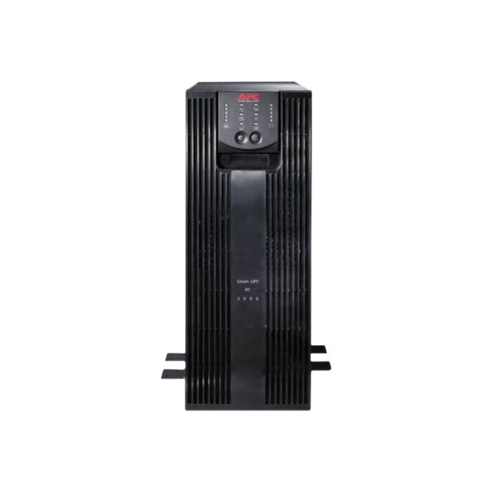 APC Smart-UPS RC 3000 - UPS - AC 220/230 V - 2.1 kW - 3000 VA - RS-232 - output connectors: 9 - 4U - black