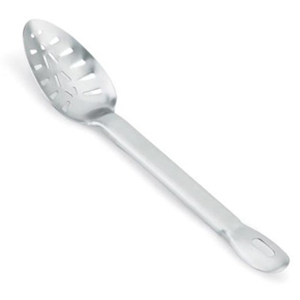 Vollrath Heavy-Duty Slotted Basting Spoon, 15-1/2in, Silver