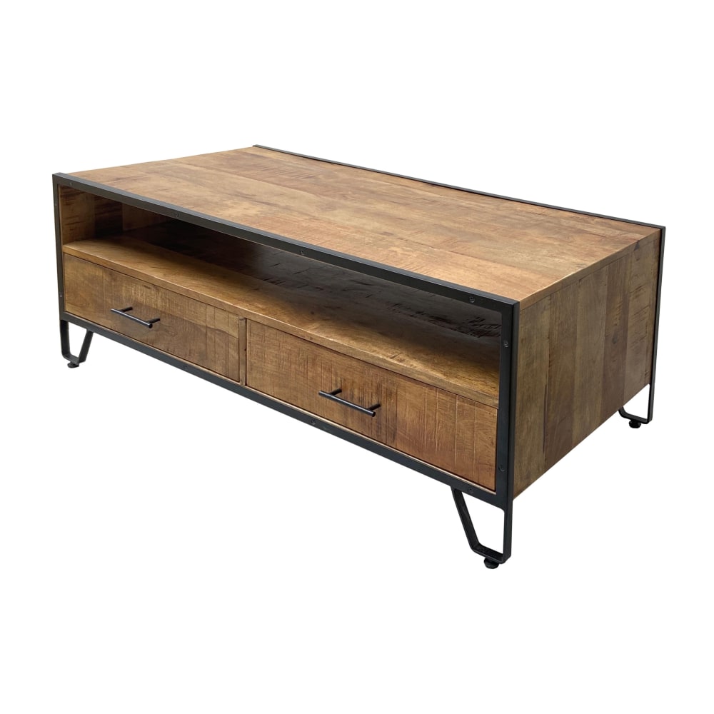 Coast to Coast Wade Cocktail/Coffee Table, 19inH x 48inW x 24inD, Blaise Natural