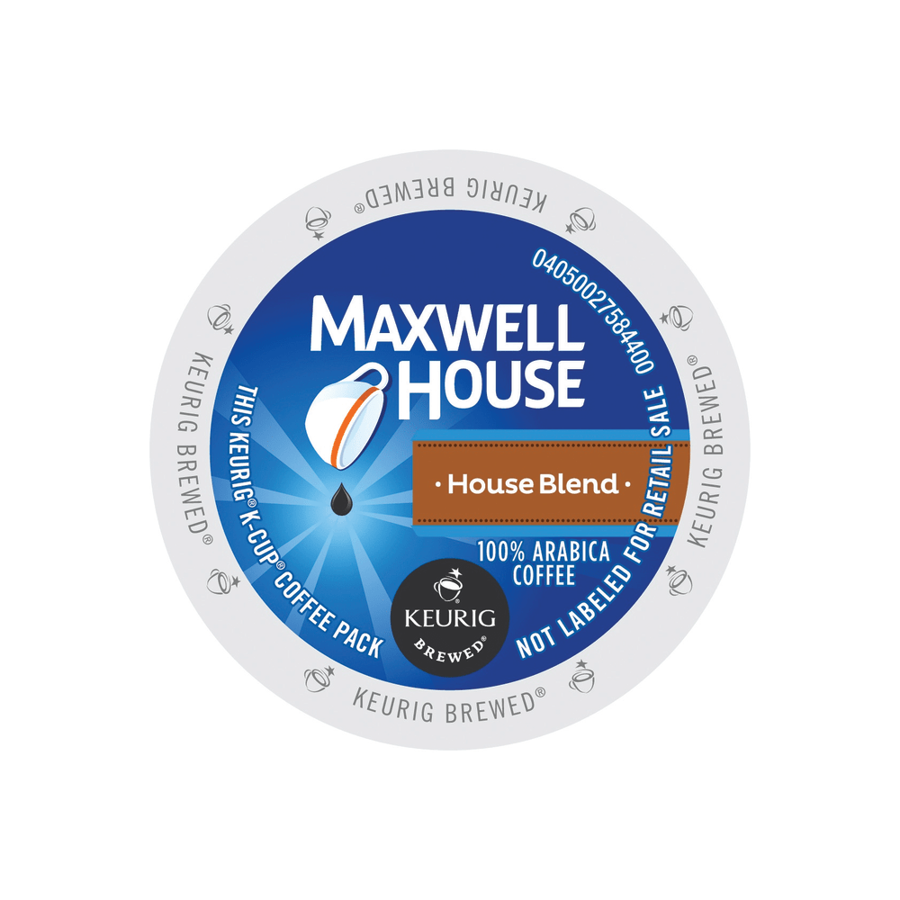 Maxwell House Single-Serve Coffee K-Cup, House Blend, Carton Of 24