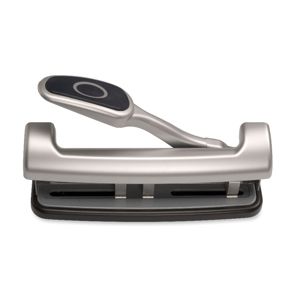 OIC EZ Lever 2-Hole/3-Hole Punch, 9/32in Holes