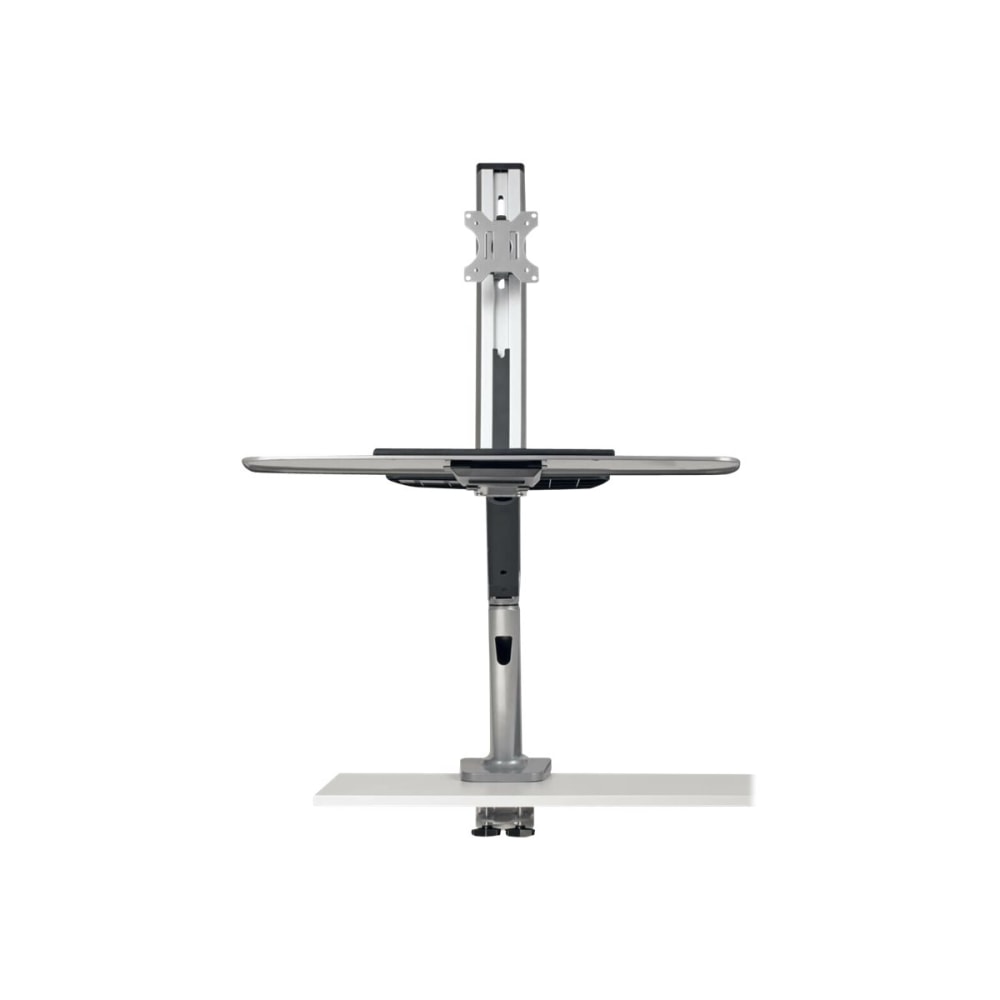 Tripp Lite WorkWise Desk-Mounted Workstation, Single Display - plastic, steel - black - screen size: 13in-32in - desktop