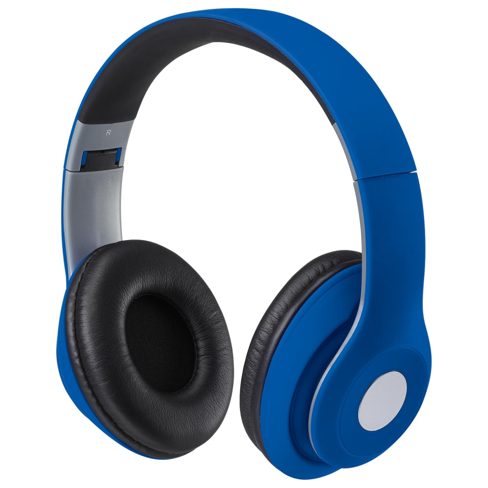 iLive Bluetooth Wireless Over-The-Ear Headphones, Blue, IAHB48MBU