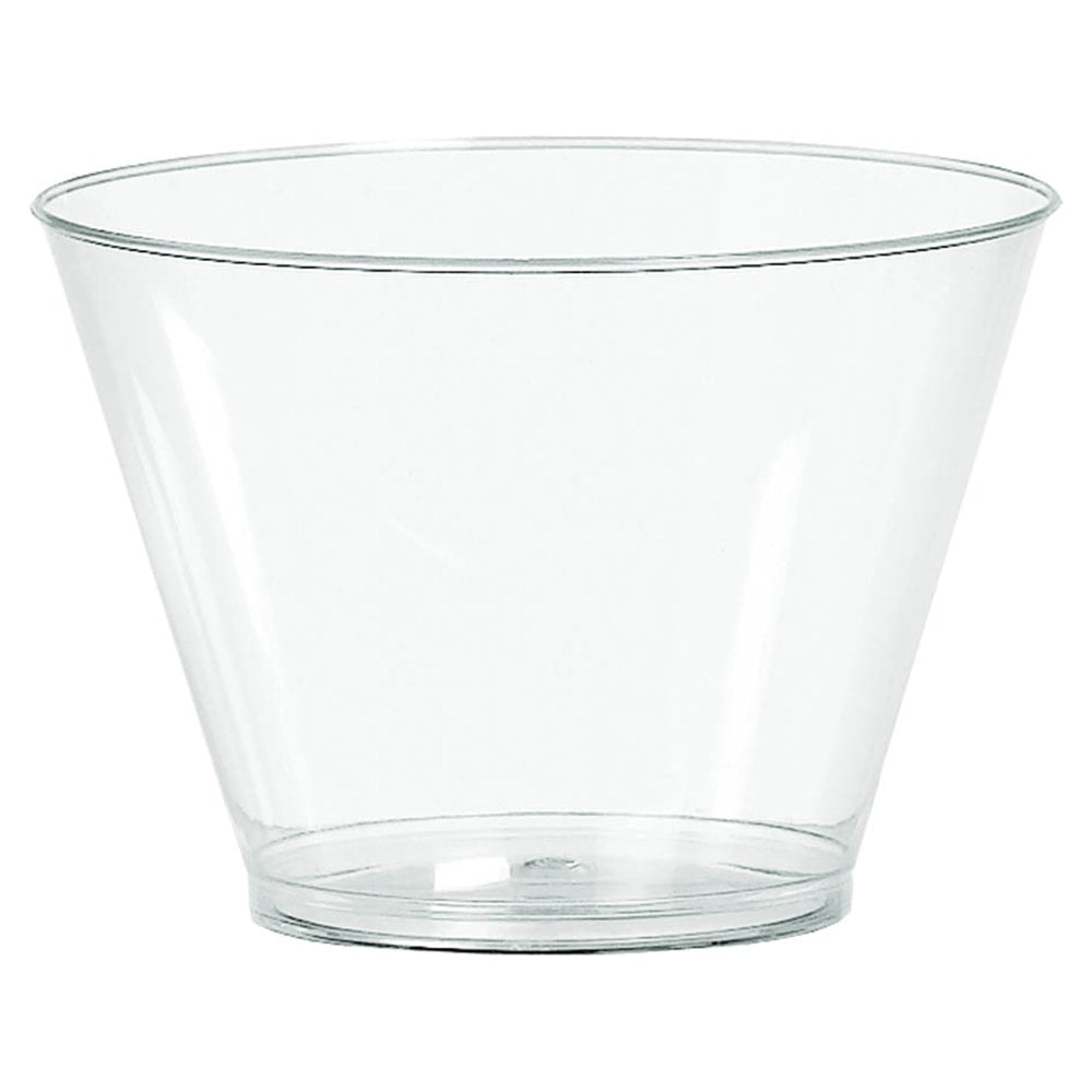 Amscan Plastic Tumblers, 5 Oz, Clear, 88 Tumblers Per Pack, Case Of 2 Packs