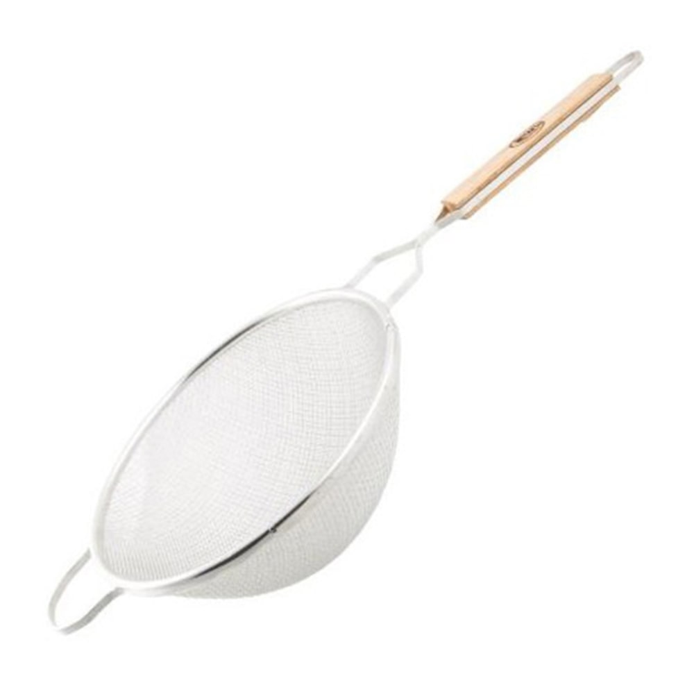 Tablecraft Double Mesh Strainer, 10-1/4in, Silver