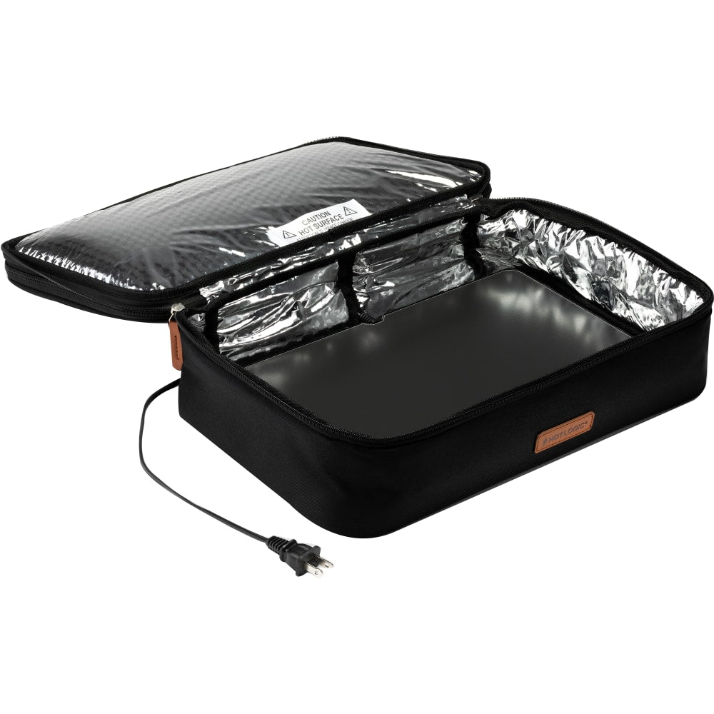 HOTLOGIC Portable Casserole Expandable Max Oven XP, Black