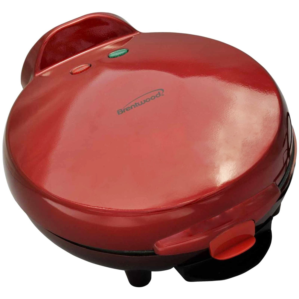 Brentwood Quesadilla Maker, 6in x 14in x 14in, Red