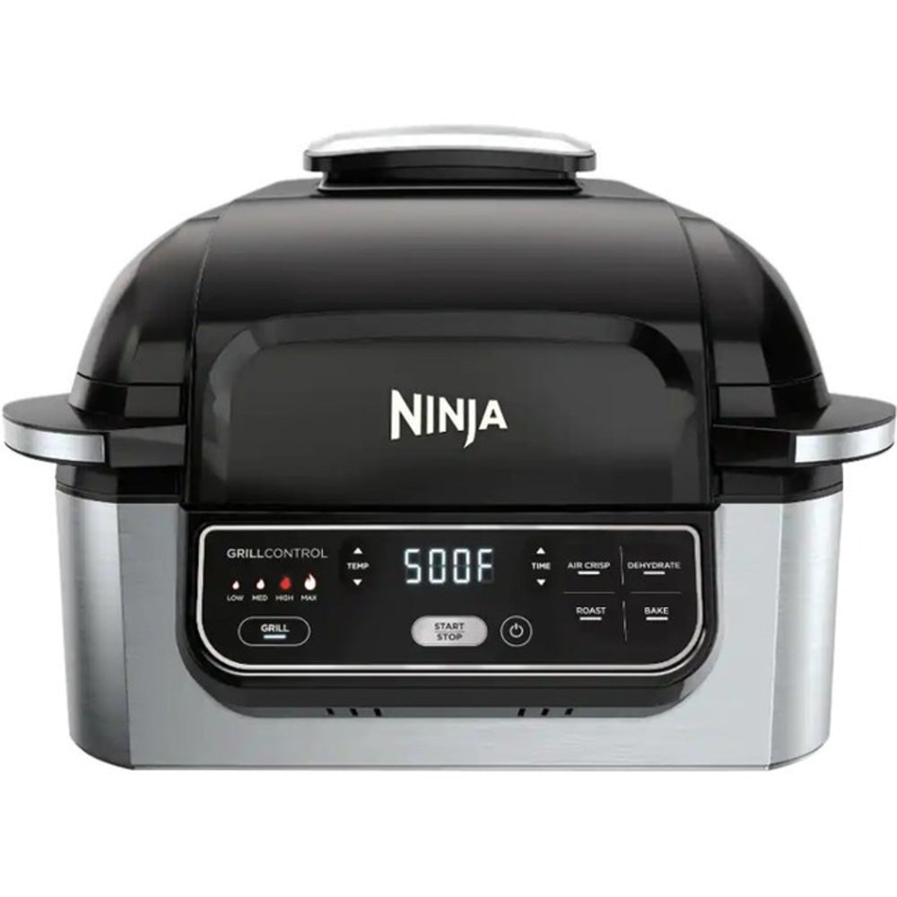 Ninja Foodi 5-in-1 Indoor Grill - 1760 W - Electric - Indoor - Black, Silver