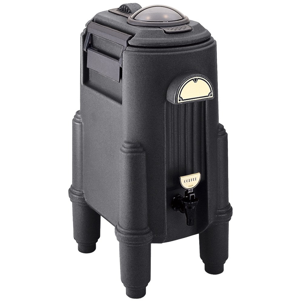 Cambro Camserver Beverage Dispenser, 5 Gallons, Black