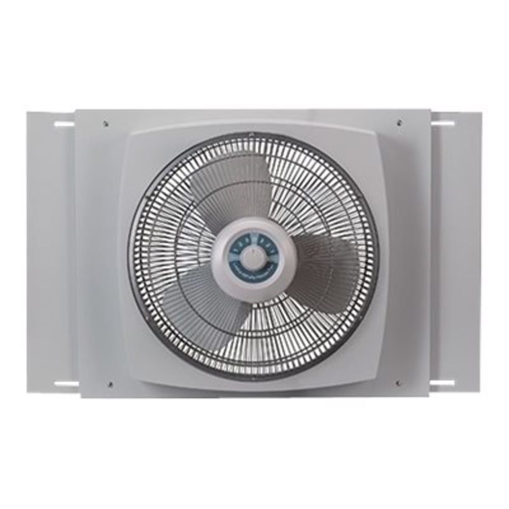 Lasko W16900 Window Fan - 16in Diameter - 3 Speed - Quiet, Lightweight - Light Gray
