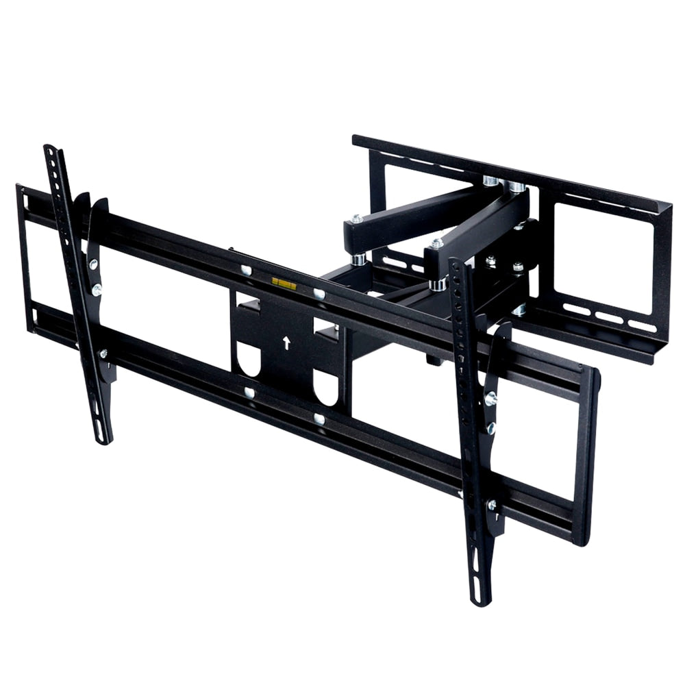 MegaMounts Full Motion Articulated Wall Mount For 37 - 60in TVs, 8.5inH x 27.5inW x 3inD, Black