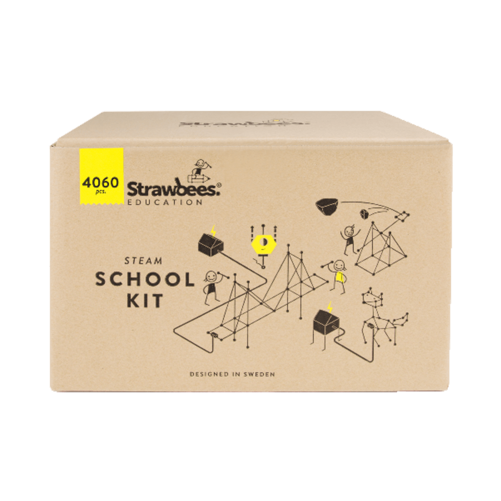 Strawbees School Kit, Assorted Colors