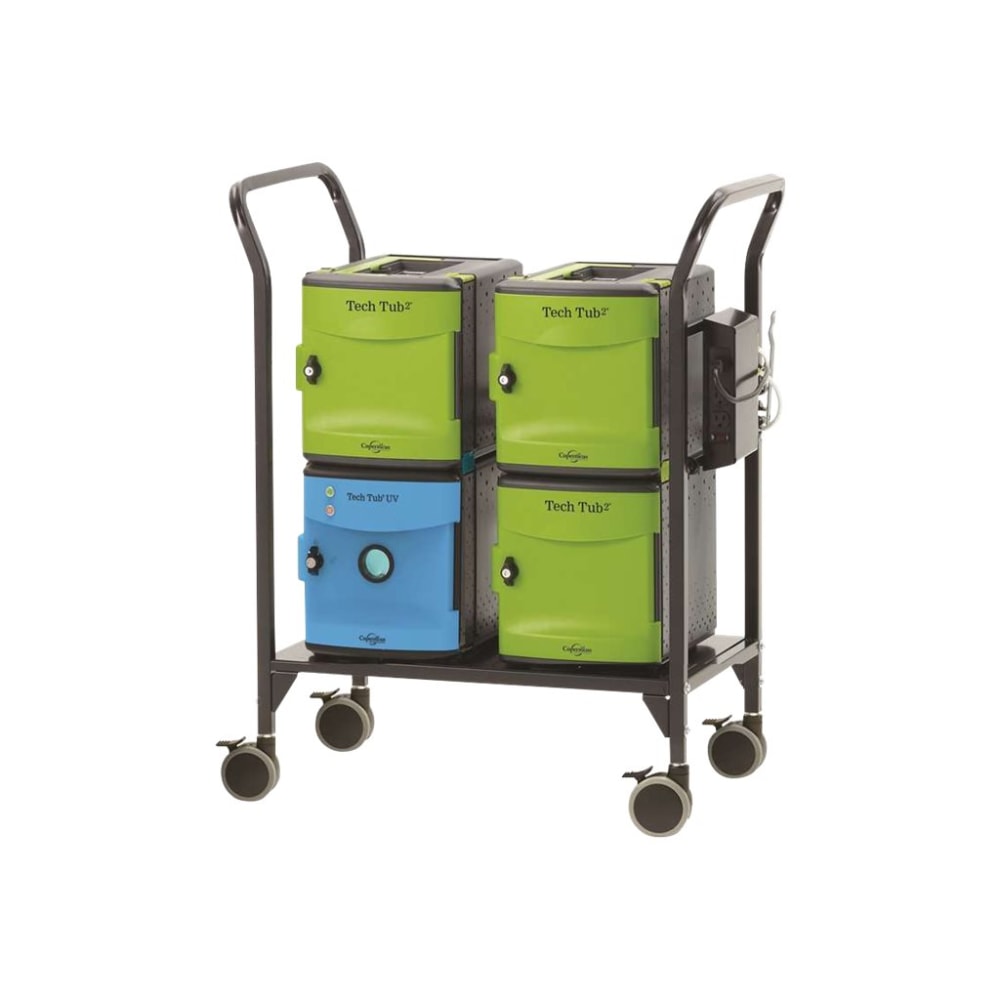 Copernicus Tech Tub2 Modular - Cart (sync, charge and UV clean) - for 18 tablets - lockable - ABS plastic