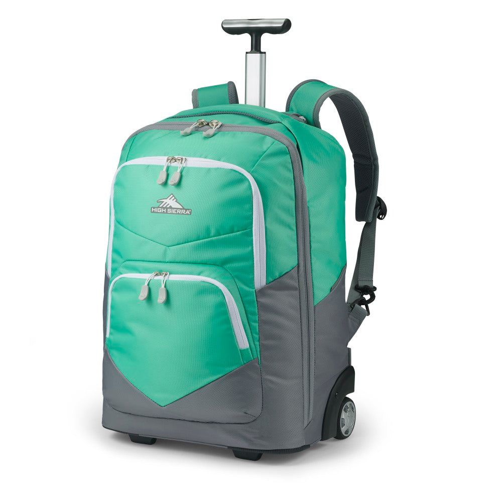 High Sierra Freewheel Backpack With 15.6in Laptop Pocket, Aqua