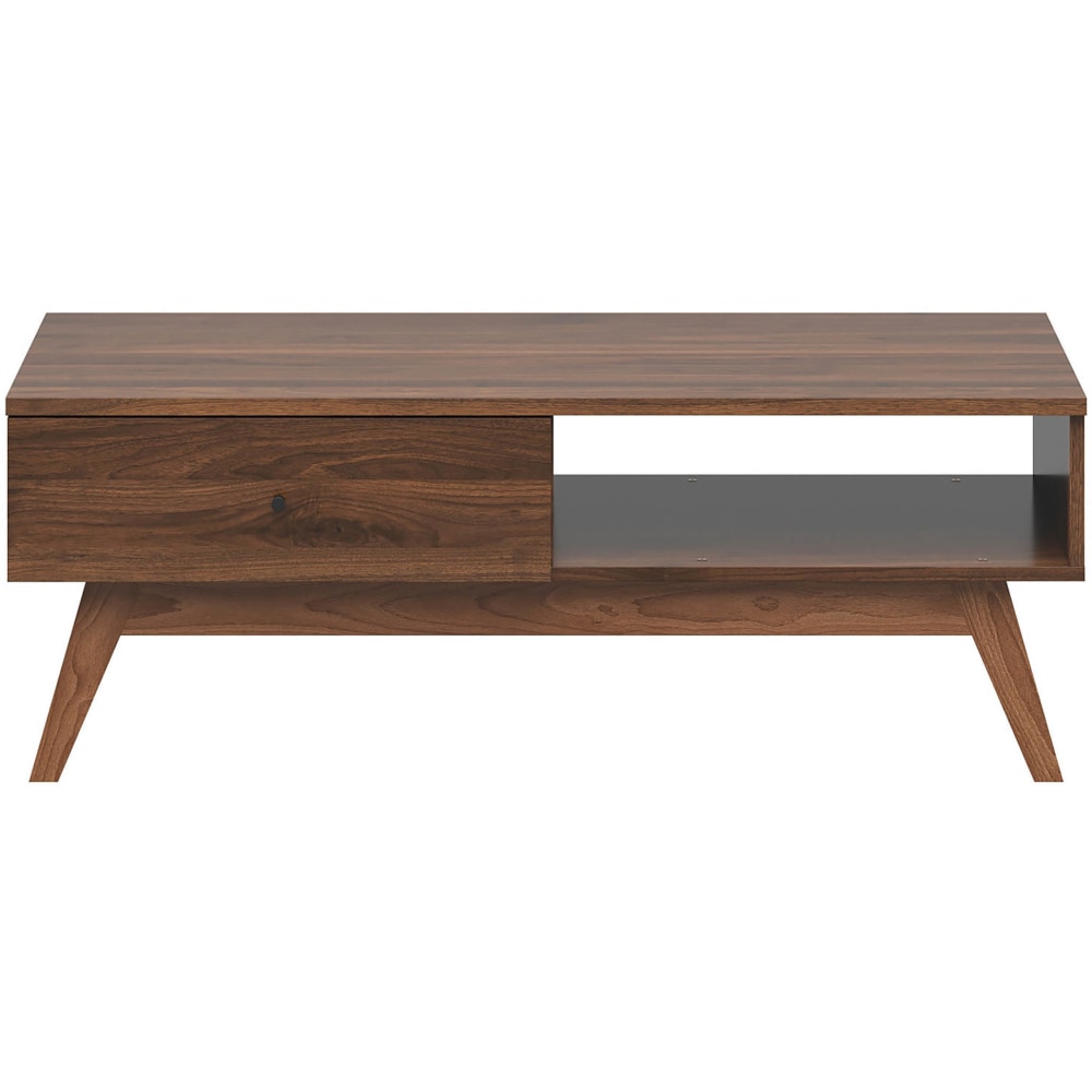 Lifestyle Solutions Worthington Coffee Table With Storage, 17-7/8inH x 43-1/2inW x 23-4/5inD, Walnut