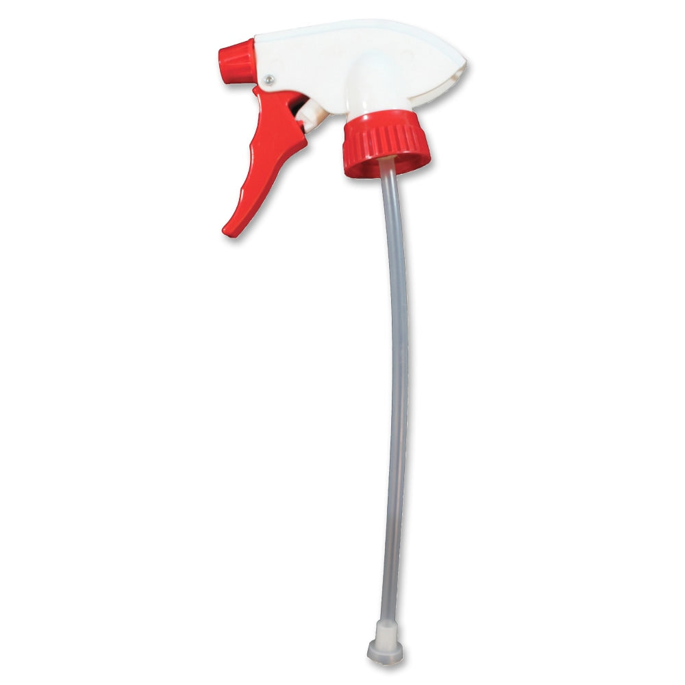 Genuine Joe Standard Trigger Sprayer - 8.13in - 24 / Carton - Red, White
