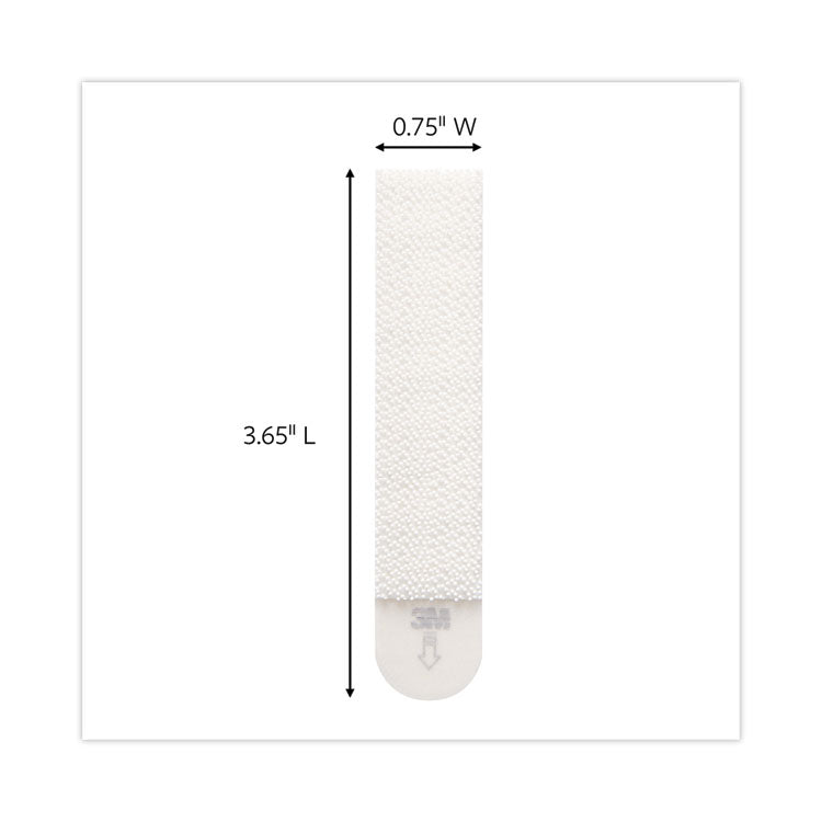 Picture Hanging Strips, Value Pack, Large, Removable, Holds Up To 16 Lbs, 0.75 X 3.65, White, 120 Pairs/pack