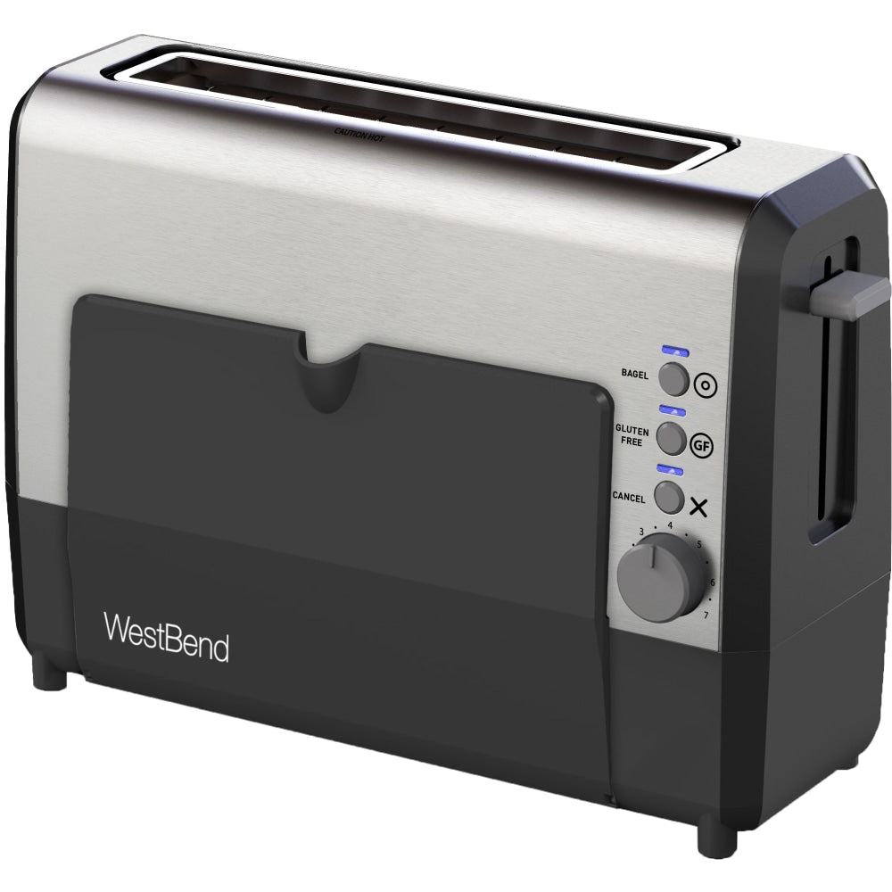 West Bend QuikServe 2-Slice Toaster, Silver