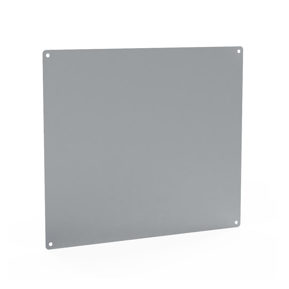 Azar Displays Metal Magnetic Board Panels For Pegboards/Wall Mount, 13-3/4in x 15-3/4in, Silver, Pack Of 2 Panels