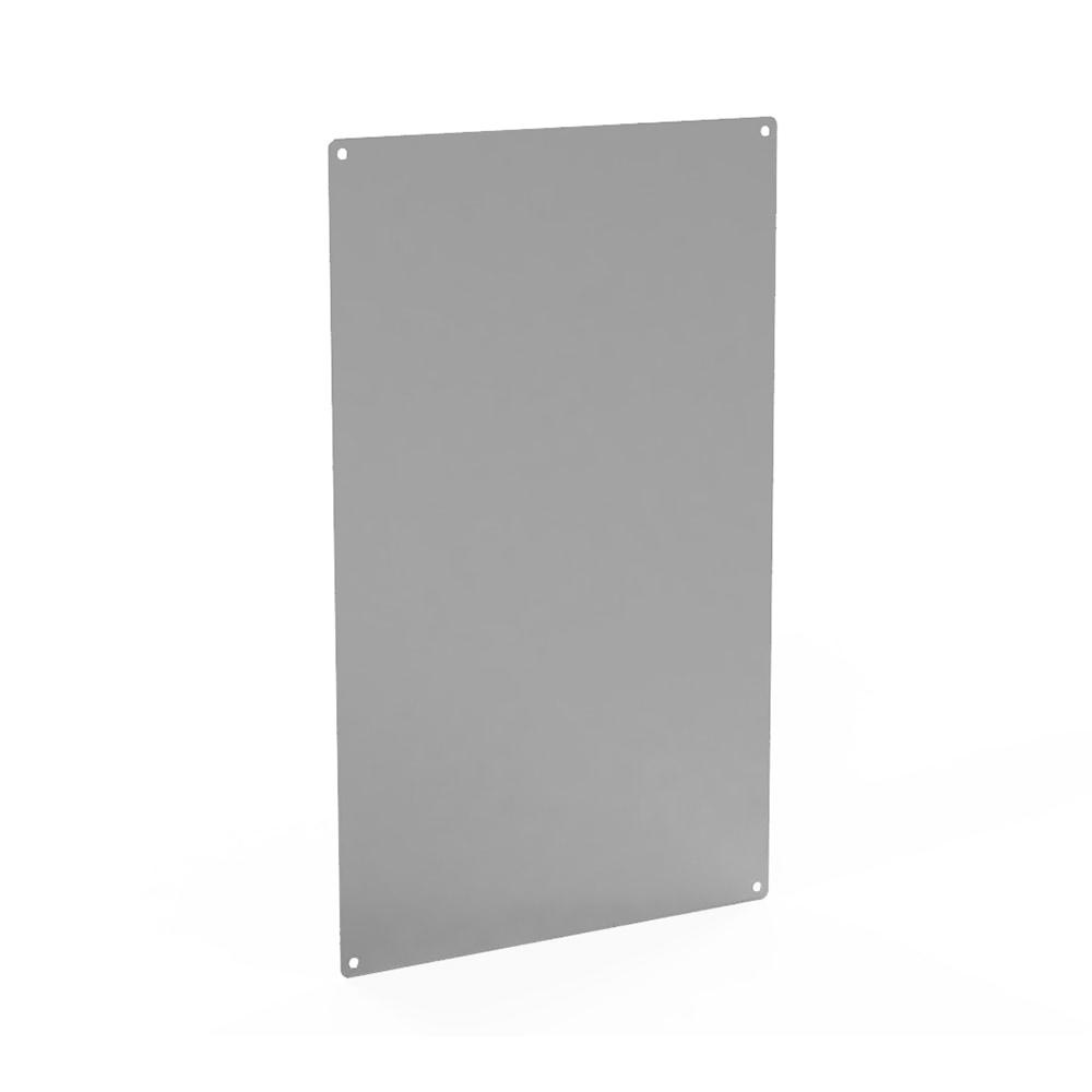 Azar Displays Metal Magnetic Board Panels For Pegboards/Wall Mount, 18-3/4in x 12-3/4in, Silver, Pack Of 2 Panels