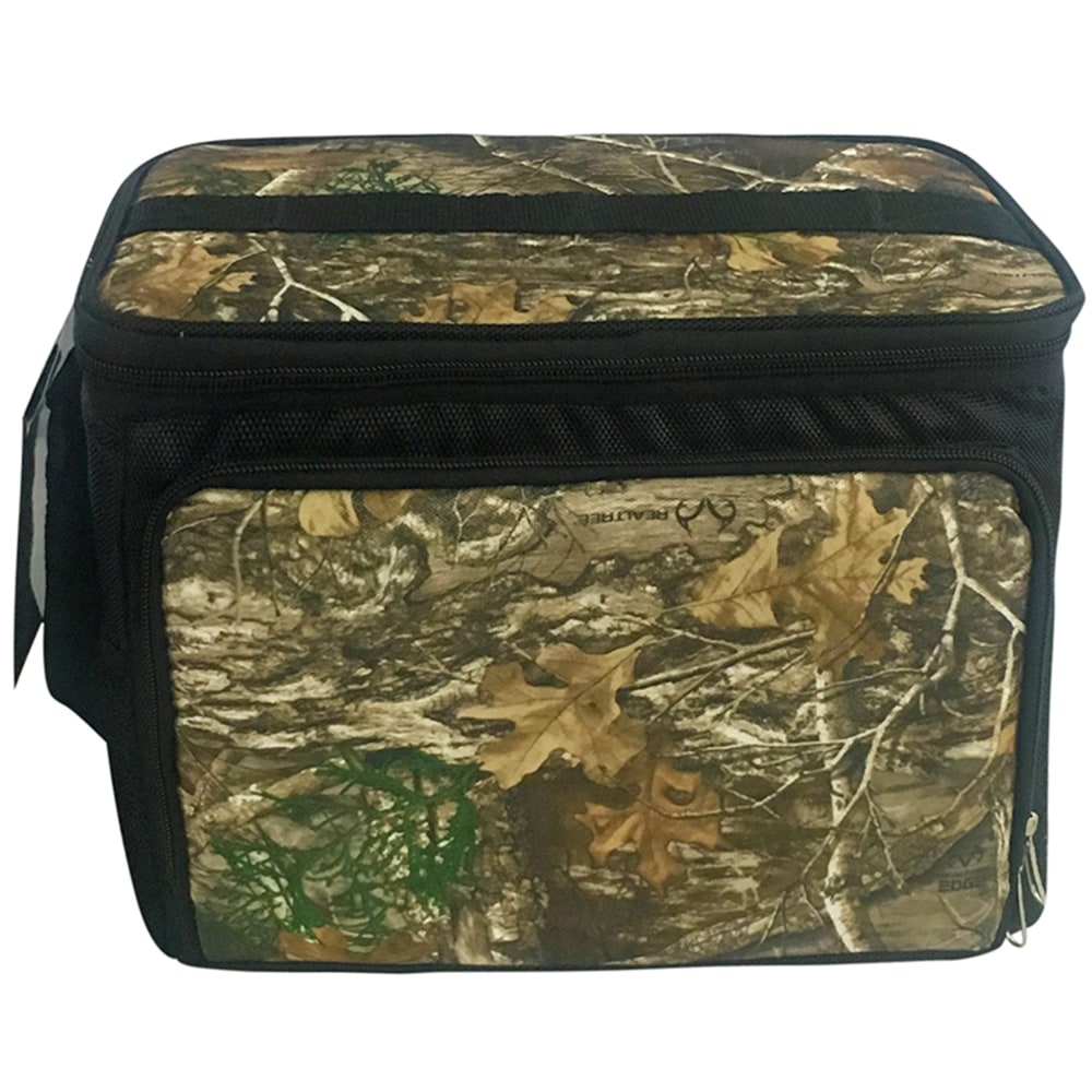 Brentwood Kool Zone 12-Can Insulated Cooler Bag, 9-1/4inH x 7-3/4inW x 12inD, Realtree Edge Camo