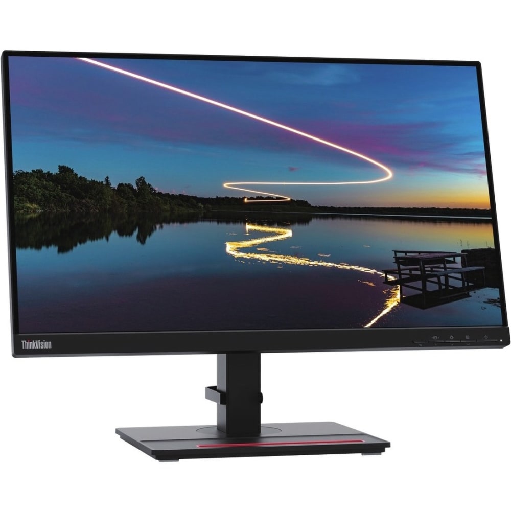 Lenovo ThinkVision t24m-20 24in Class Full HD LCD Monitor - 16:9 - 23.8in Viewable - In-plane Switching (IPS) Technology - WLED Backlight - 1920 x 1080 - 16.7 Million Colors - 250 Nit - 4 ms - Speakers - HDMI - DisplayPort - USB Hub