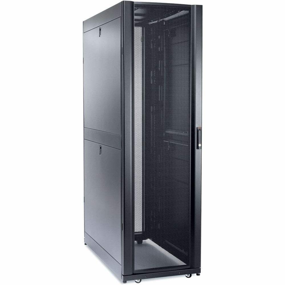 APC by Schneider Electric NetShelter SX Enclosure Rack Cabinet - 45U Rack Height x 19in Rack Width - Black - 2250 lb Dynamic/Rolling Weight Capacity - 3000 lb Static/Stationary Weight Capacity