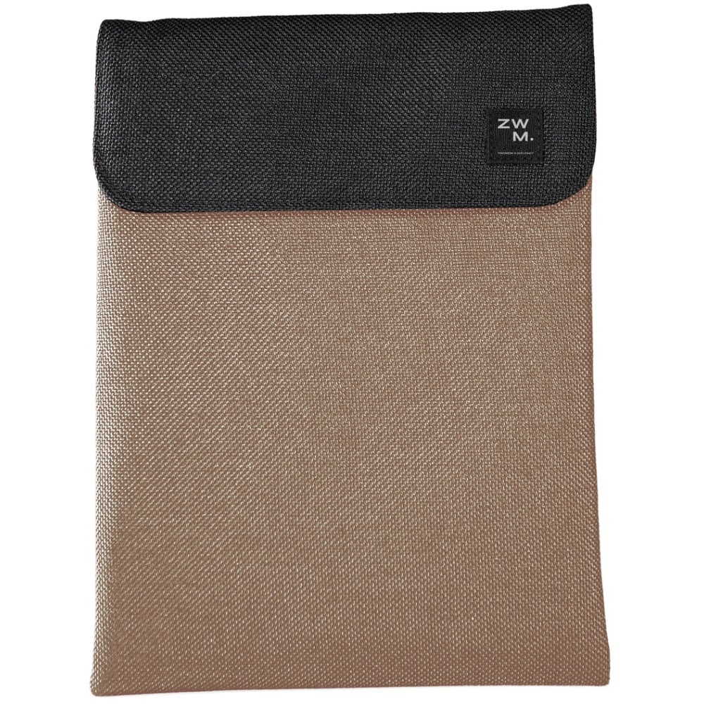 Zero Waste Movement Jute Laptop Sleeve for 10in-12in Laptops, Brown, AEN100044