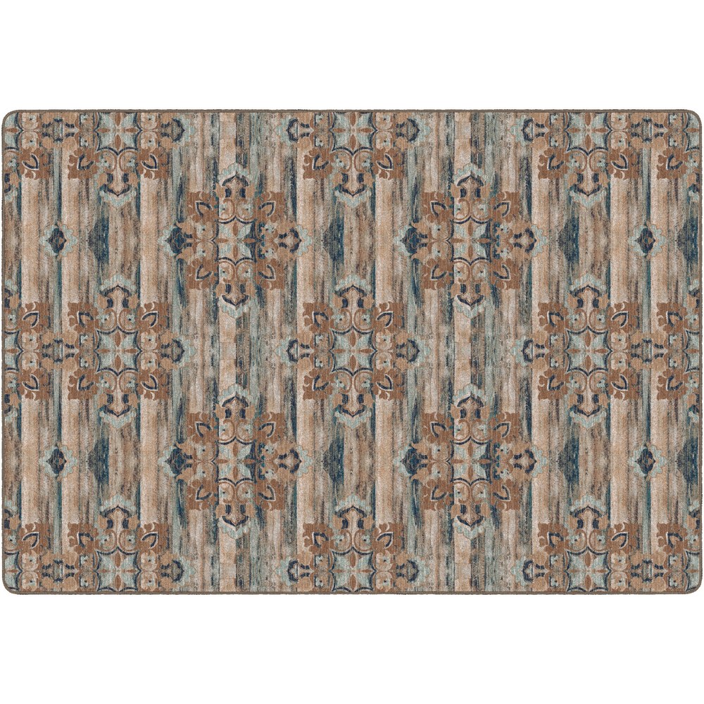 Flagship Carpets Franklin Rectangular Rug, 100in x 144in, Blue