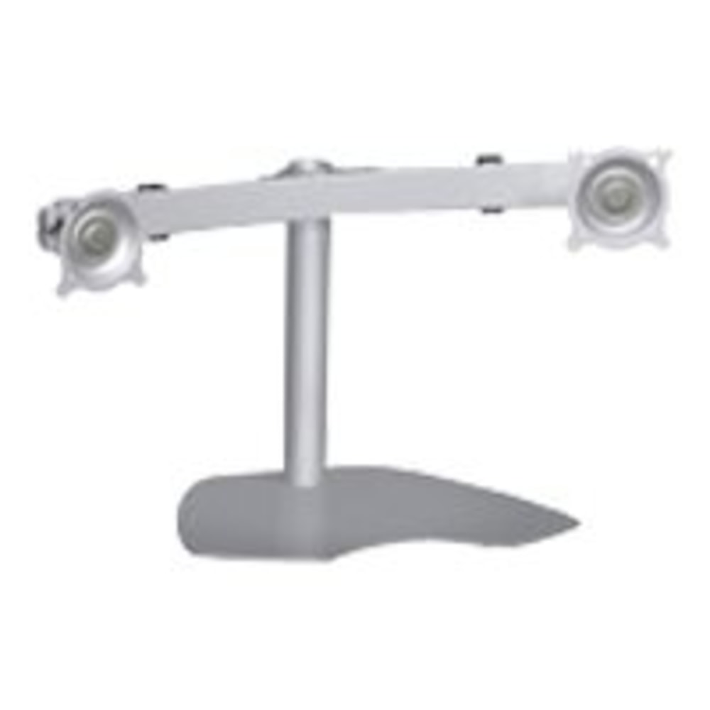 Chief KTP220B - Stand - for dual flat panel - steel - black - desktop