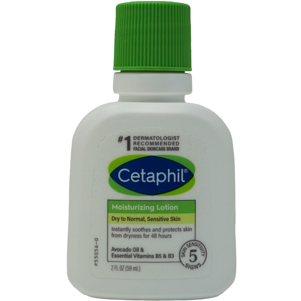 Cetaphil Moisturizing Unscented Lotion, 2 Oz, Case Of 144 Bottles