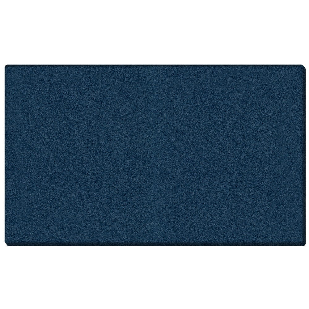 Ghent PremaTak Wrapped-Edge Vinyl Bulletin Board, 48-5/8in x 144-5/8in, Navy