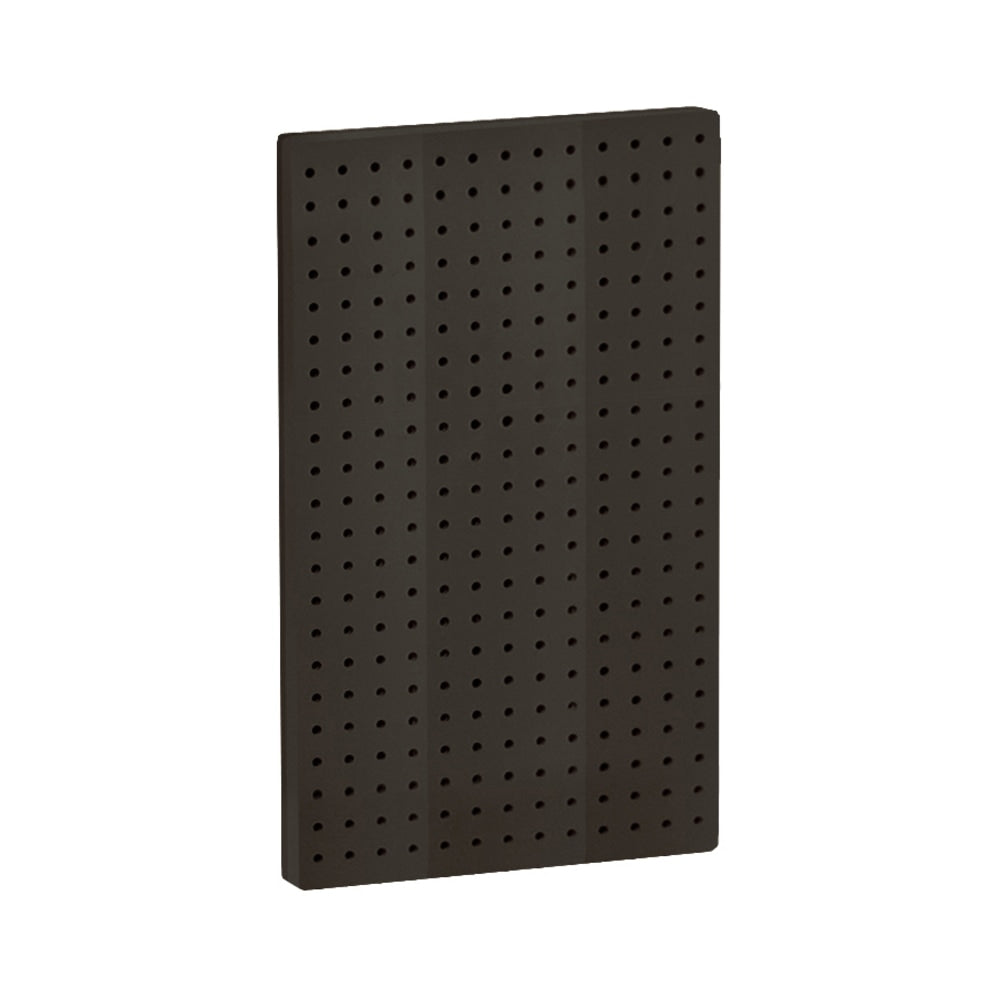 Azar Displays Pegboard Wall Panels, 22inH x 13-1/2inW x 7/8inD, Black, Pack Of 2 Panels
