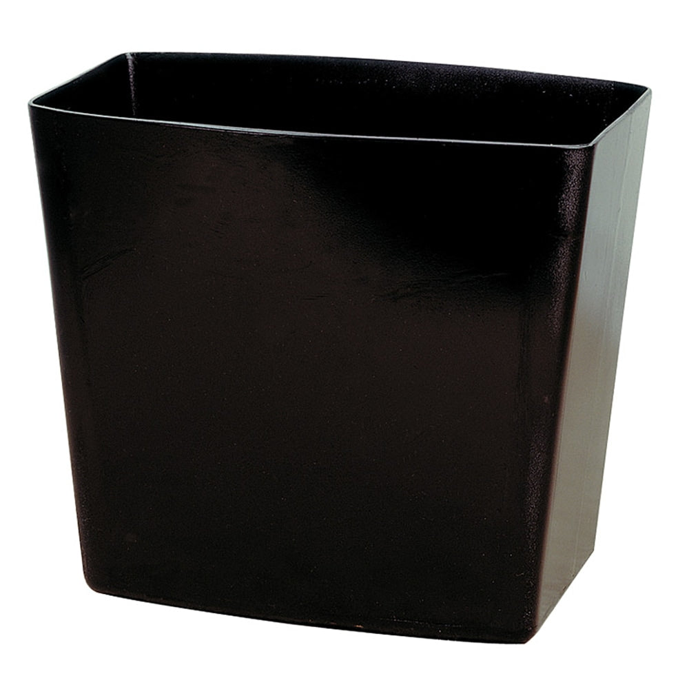 OIC 2200 Series Wastebasket, 5 Gallons, Black