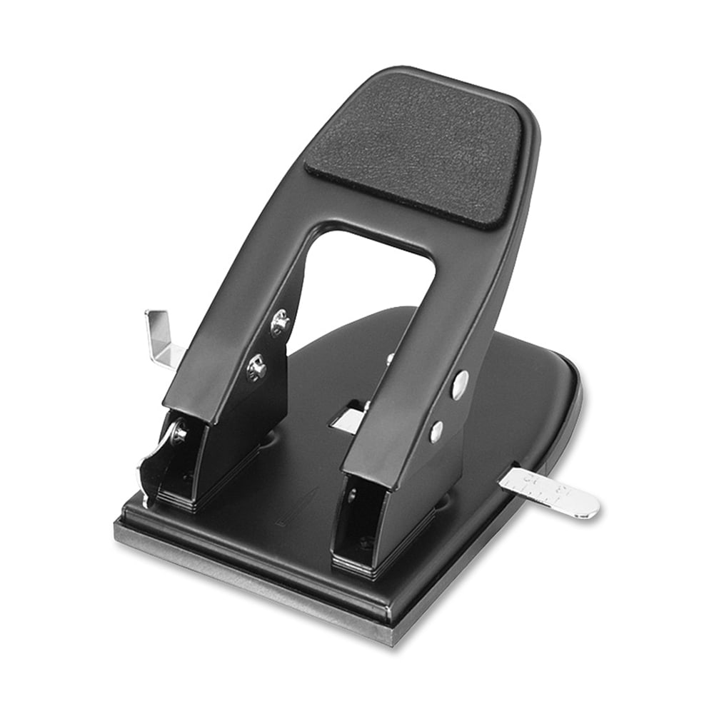 OIC Heavy-Duty 2-Hole Punch, Black