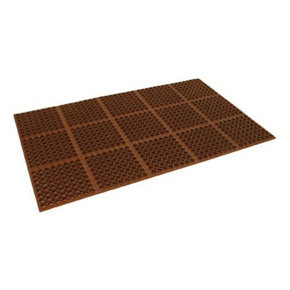 Cactus Mat Co. Floor Mat, 7/8inH x 3ftW x 5-d, Red