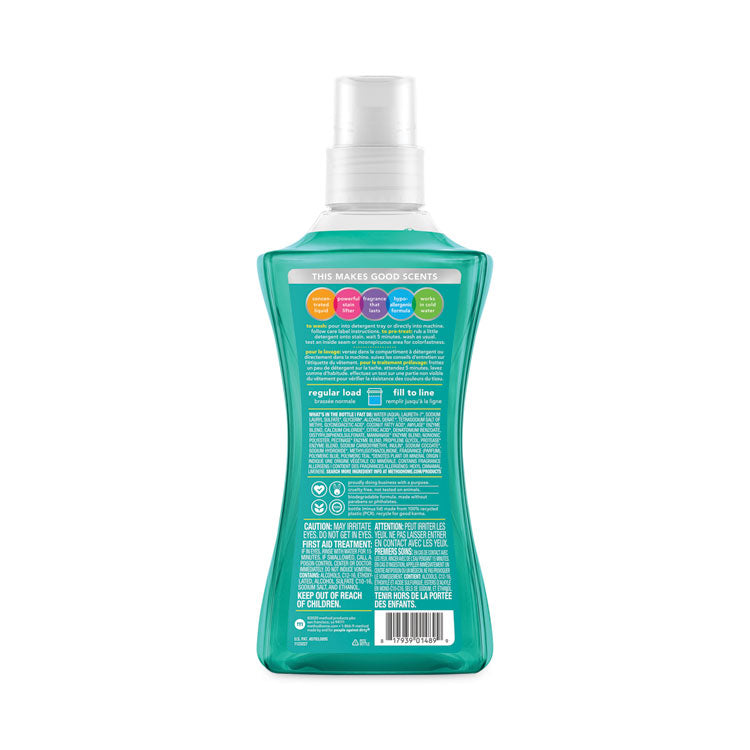 4x Concentrated Laundry Detergent, Beach Sage, 53.5 Oz Bottle