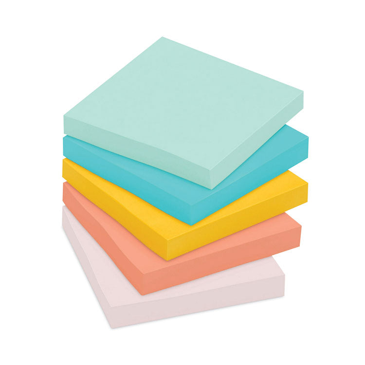 Original Pads in Beachside Cafe Collection Colors, Cabinet Pack, 3" x 3", 100 Sheets/Pad, 18 Pads/Pack