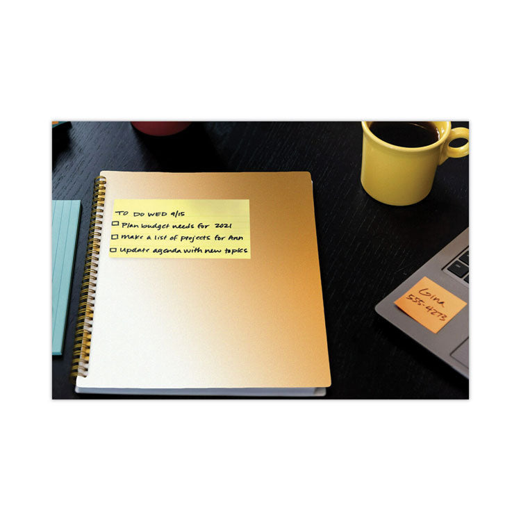 Original Canary Yellow Pop-up Refill, 3" x 5", Canary Yellow, 100 Sheets/Pad, 12 Pads/Pack