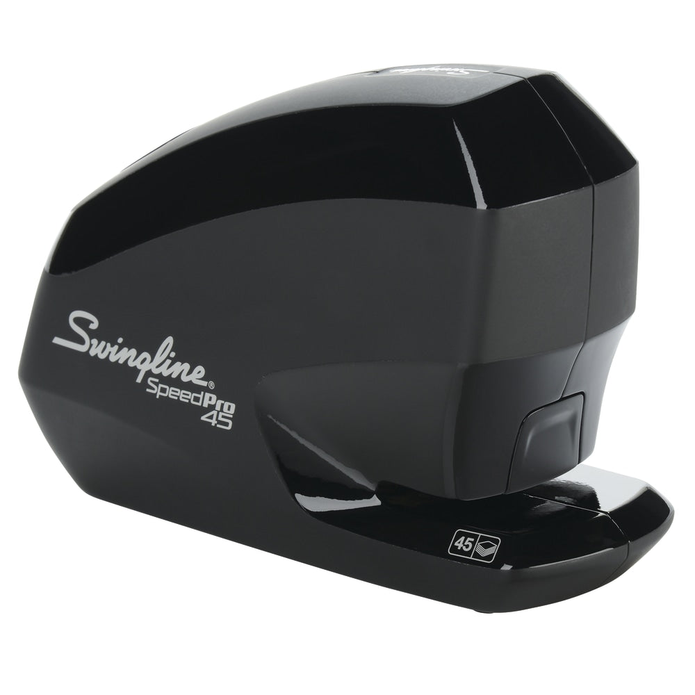 Swingline Speed Pro 45 Electric Stapler, With Staples And Staple Remover, Black