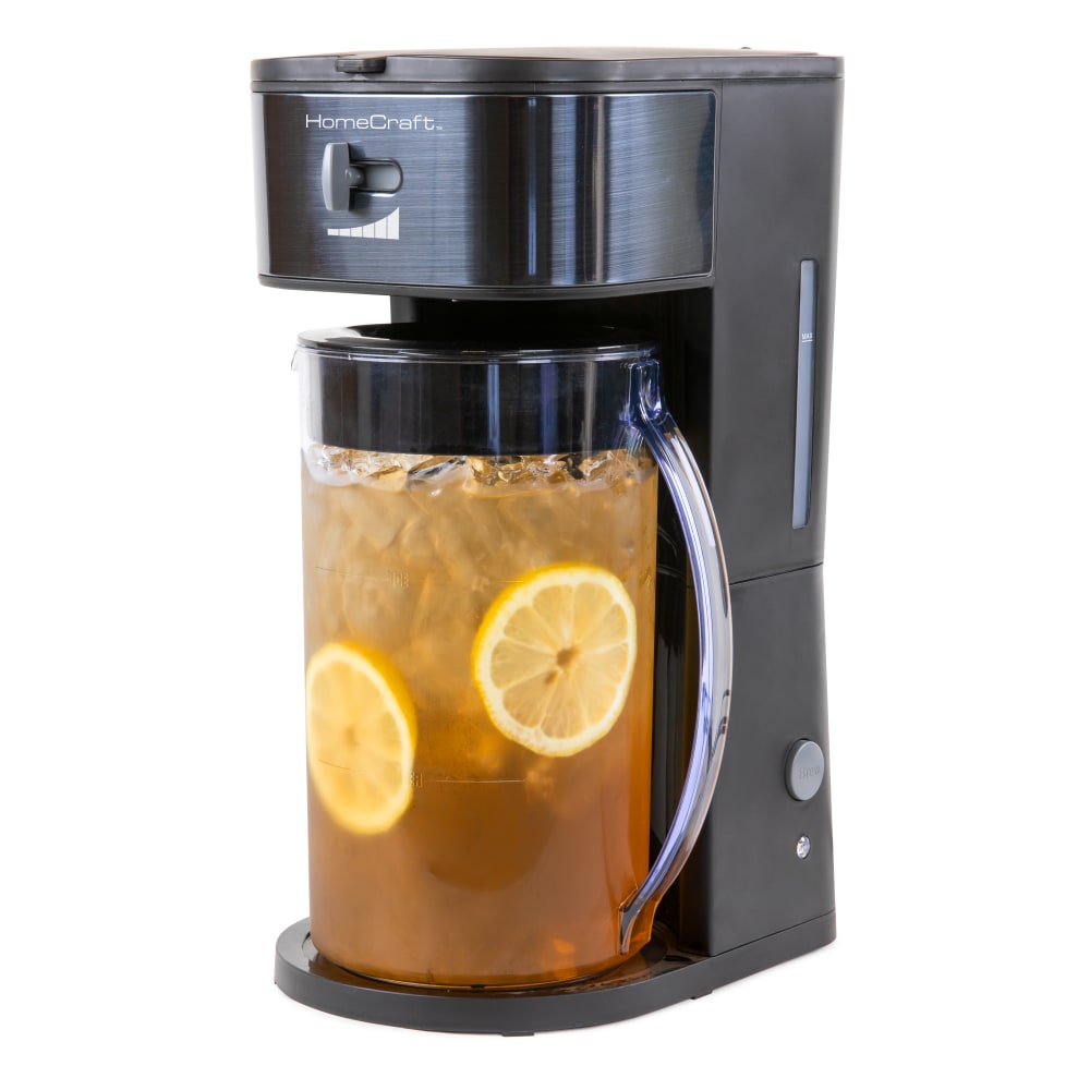 HomeCraft HCIT3BS 12-Cup Cafe" Ice Iced Coffee And Tea Brewing System, Black