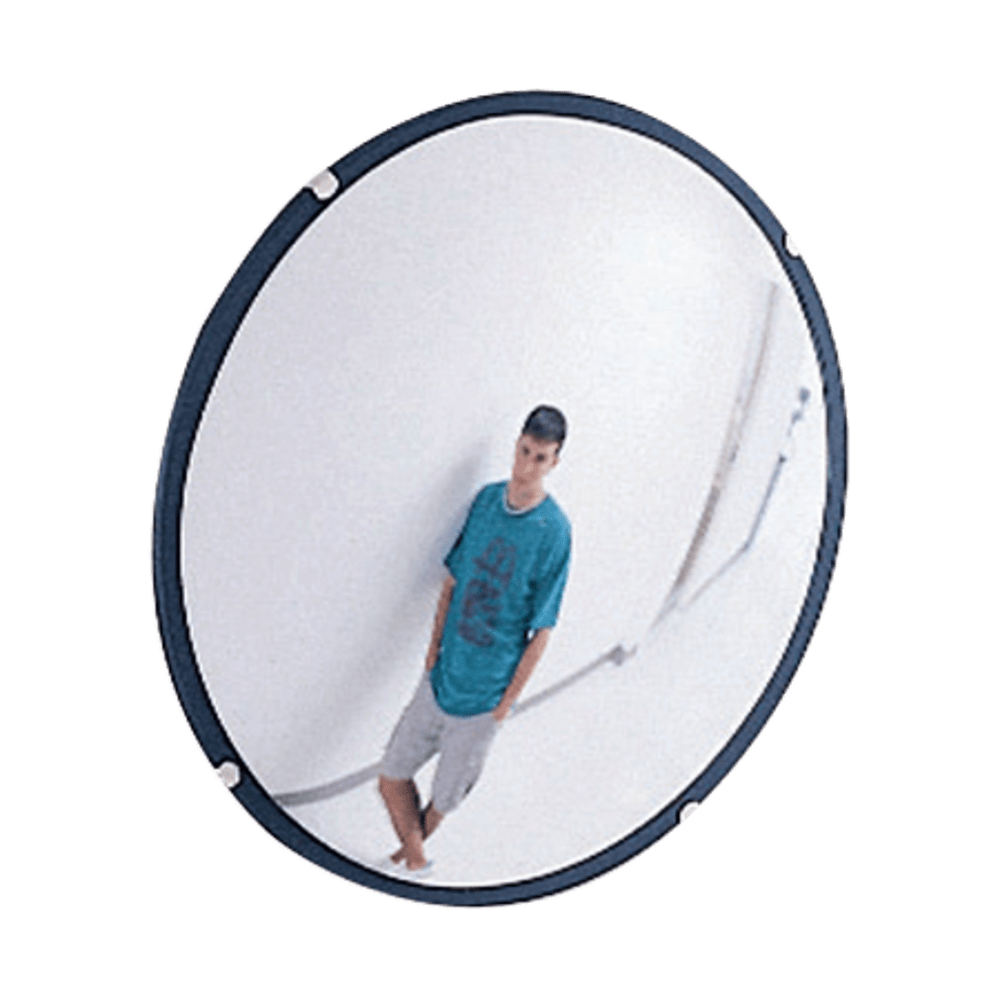 See-All Round Glass Convex Mirror, 12in