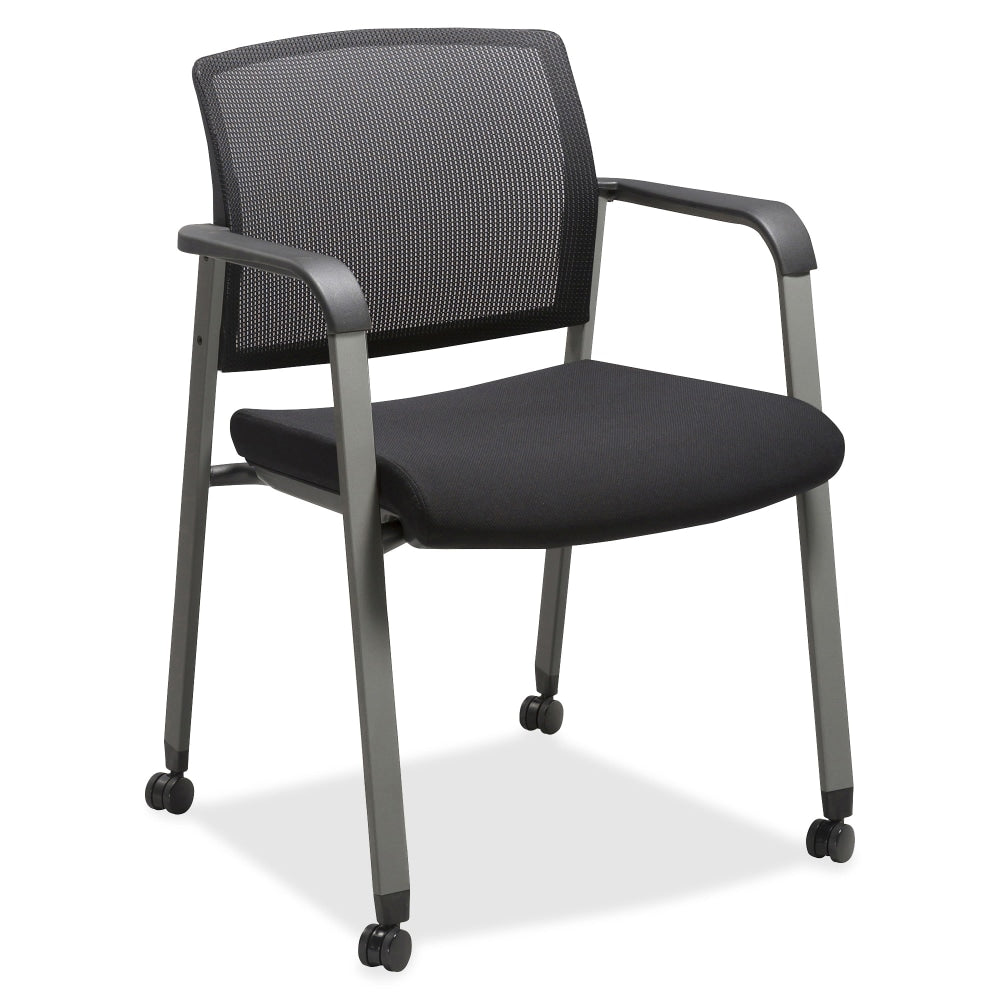 Lorell Guest Chair, Black/Gray