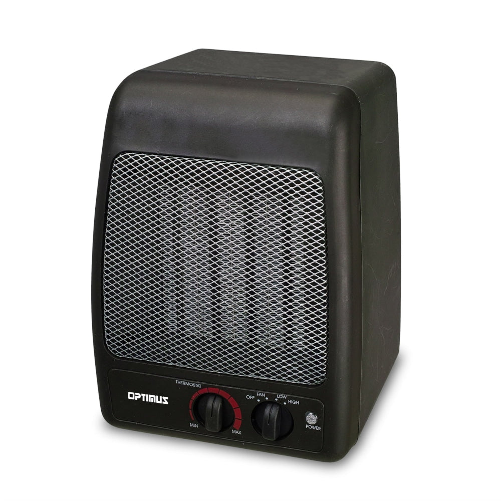 Optimus 1500-Watt Portable Ceramic Heater, 8in x 5in