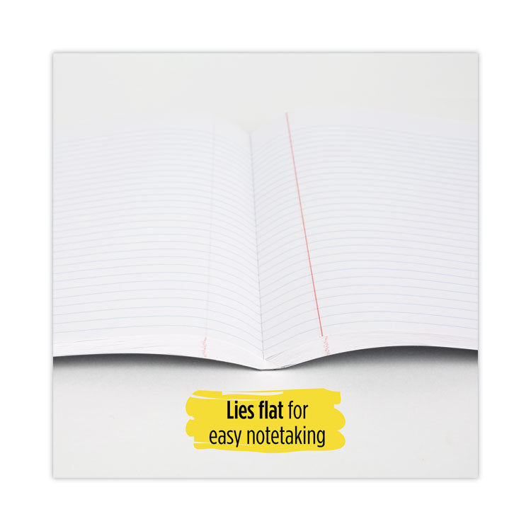 Composition Book, Medium/College Rule, Randomly Assorted Cover Color, (100) 9.75 x 7.5 Sheets
