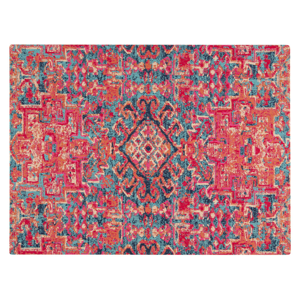 Anji Mountain Merida Rug'd Chair Mat, 1/4inH x 36inW x 48inD, Multicolor