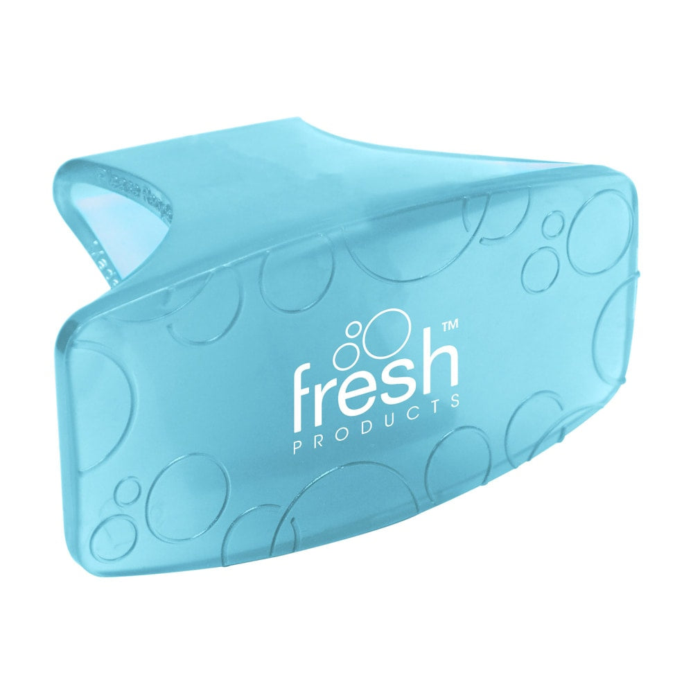 Fresh Products Eco Clip Toilet And Trash Air Fresheners, Ocean Mist Scent, 1.9 Oz, Blue/Green, Pack Of 72 Fresheners